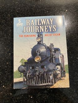 Railway Journeys The Vanishing Age of Steam DVD 5-Disc