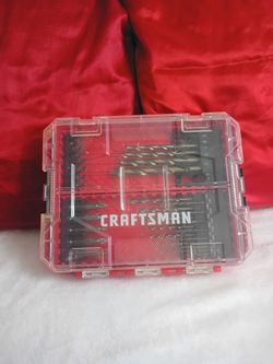 Craft Red Drill Bit and Driver Set