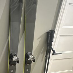 Salomon Skis & Atomic Poles