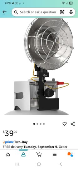 Propane Heater 15,000BTU Portable