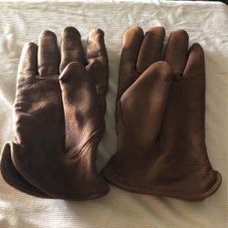 Leather gloves