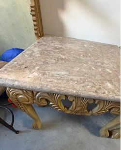 Coffee table-marble