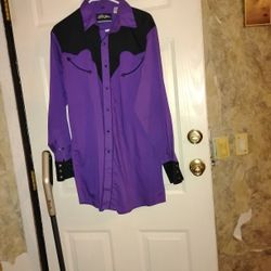 Nice Men's Snap Dress Shirt