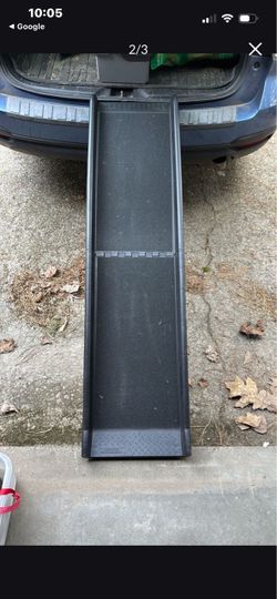 Dog Ramp for Large Dogs, Used Once. 62" x 16" Portable, folded able with lock.