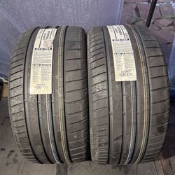 Brand New 2x 295/40/20 Bridgestone Potenza Sport Tires