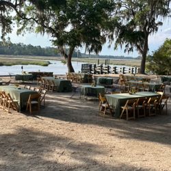 Sage Green Event Tablecloths For Wedding