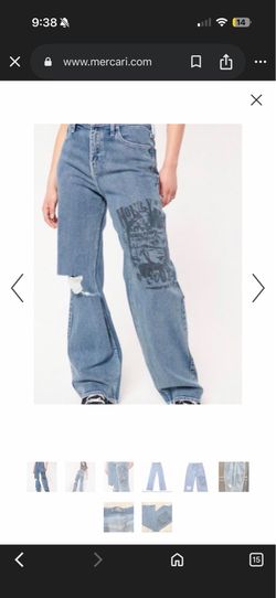 Women’s Hollister Jeans Low Rise Baggy Pants