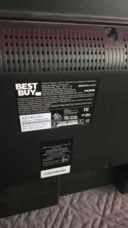 43" LCD TV Model 43LF421U21