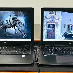 HP Z-Book 15u G3 i5-6200 2.40GHz 16GB 256GB + 500GB AMD FirePro W4190M Graphics $175 Each