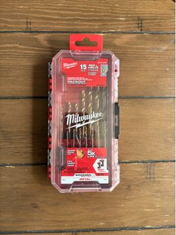 SHOCKWAVE Impact Duty Titanium Drill Bit Set (15-Piece)