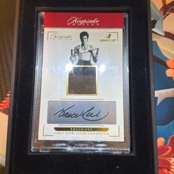 2024 Bruce Lee 46/99 Laser Sign Patch 50th Anniversary 