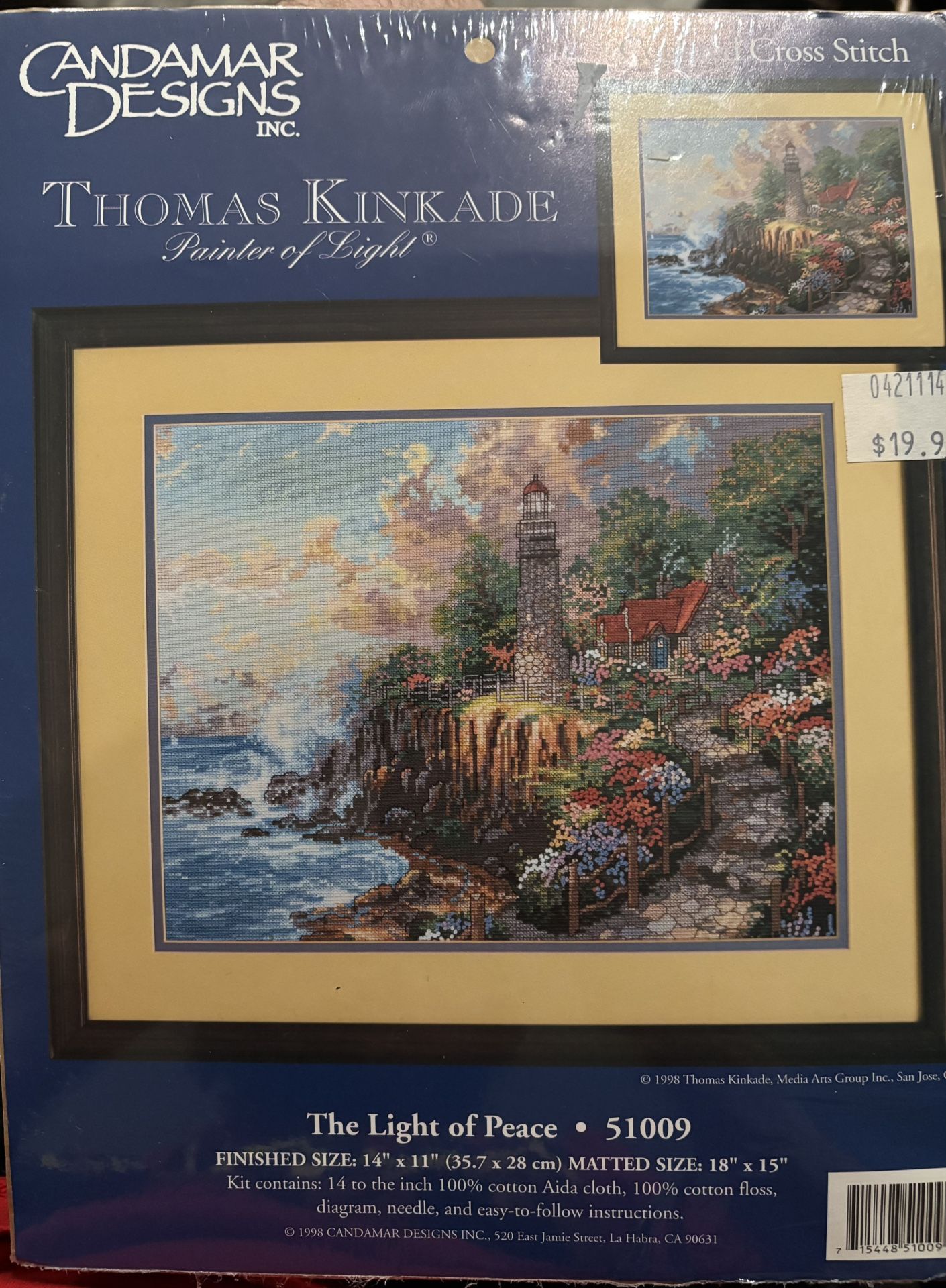 Thomas Kinkade Counted Cross Stitch
