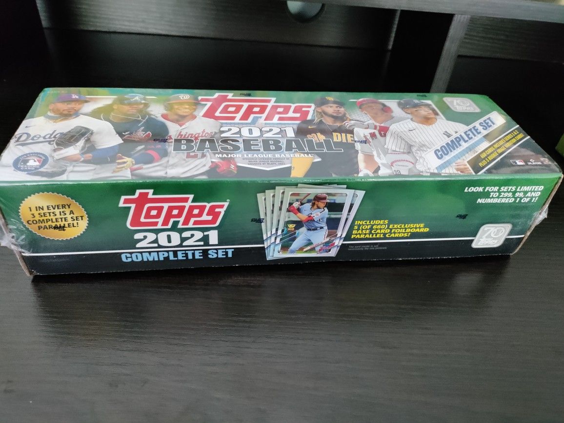 2021 Unopened TOPPS Complete Set
