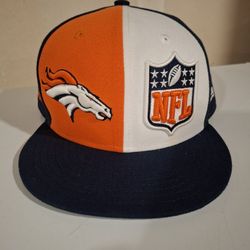 Denver Broncos NFL New Era 59Fifty Snapback Hat One Size