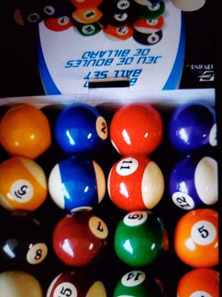 BILLIARD 16 PIECE POOL BALL SET