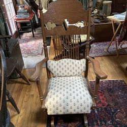 Antique Stationery Rocking Chair