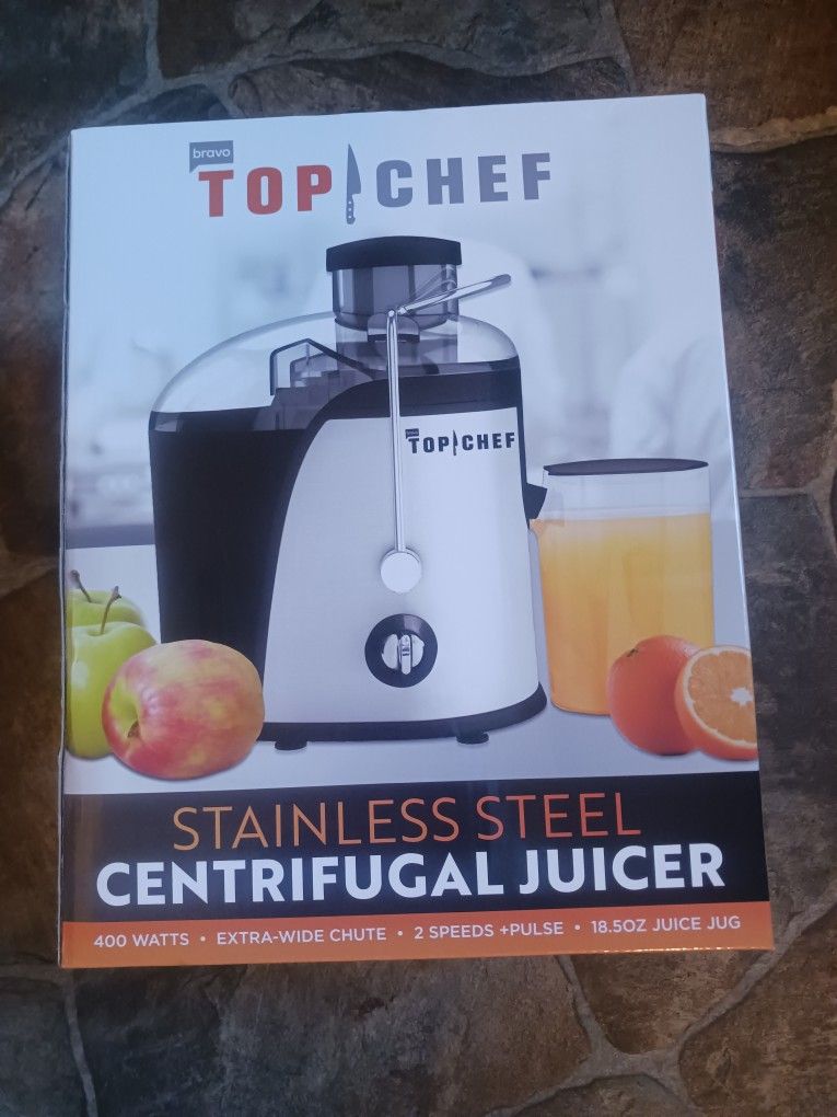 Top Chef Stainless Steel Centrifugal Juicer