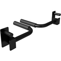 Mikolo Dip Bar Attachment For Squat Rack, Fit 2 X 2 Power Rack Cage(WR00,F4), Power Rack Attachments, 400lbs High Weight Capacity