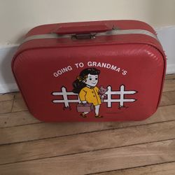 Going To Grandmas Vintage Luggage