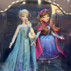 Disney's Anna and Elsa Collector Doll Set by Brittney Lee – Limited Edition