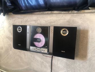 Philips Micro System CD Stereo with Speakers