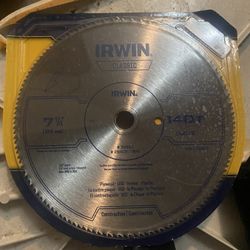 7 1/4 Saw Blade Irwin 