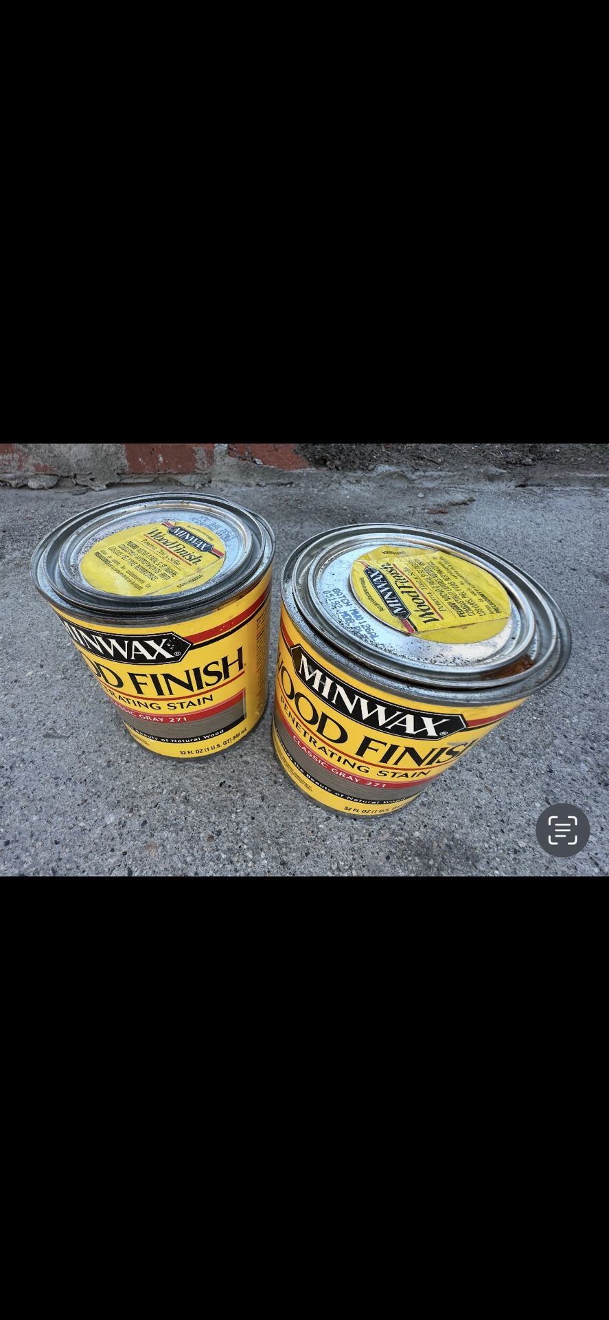 Wooden Cabinet Paints Gray Color