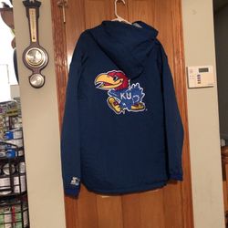 KU Vintage Starter Jacket Size XL