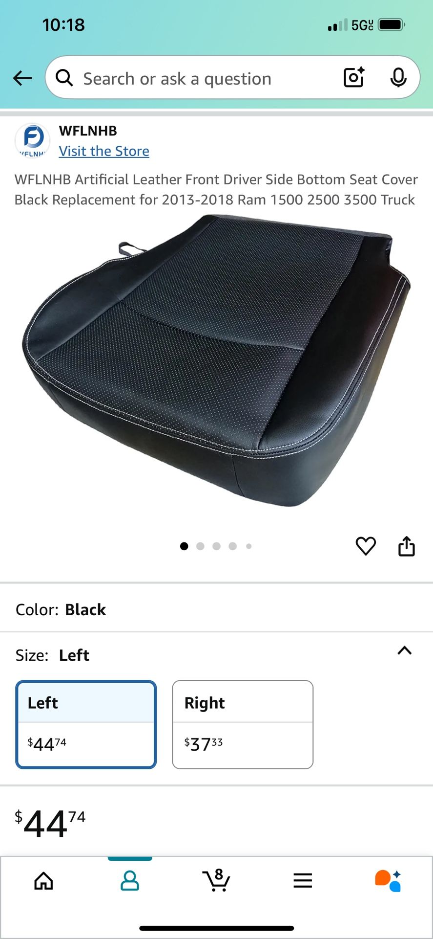 Ram Seat Cover