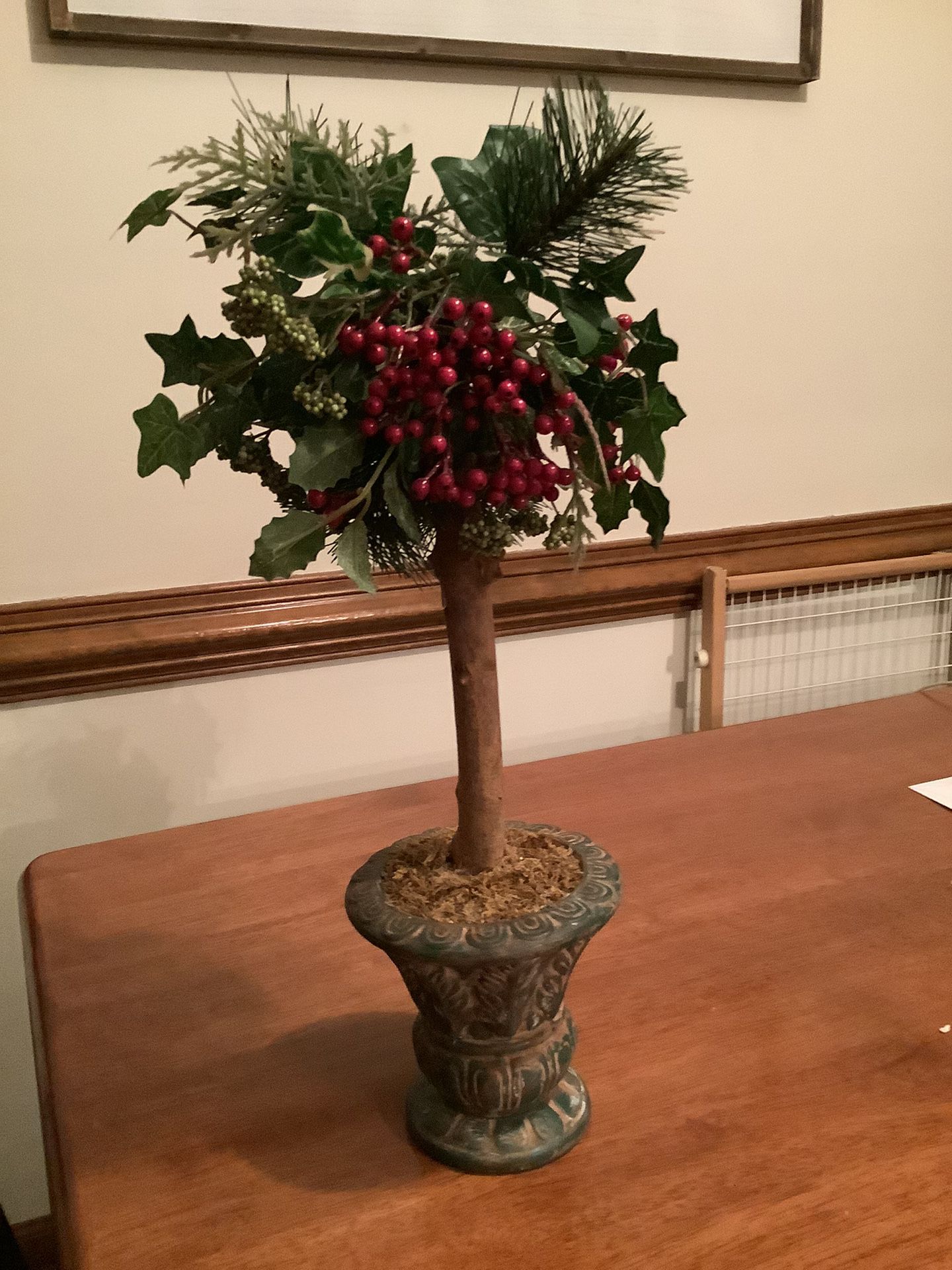 Holly Berry Topiary 