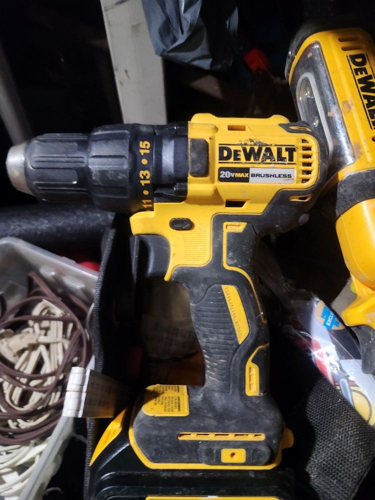 Dewalt Drill and Battery With Charger.