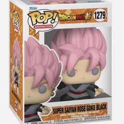 Funko Pop! Animation: Dragon Ball Super - Super Saiyan Rose Goku Black with Tran