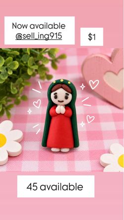 Mini Virgin Mary pocket size