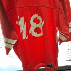 Nike MEN'S SB x ANTI-HERO Jersey  Size 2XL Barely Volt Red Aurora Green NEW