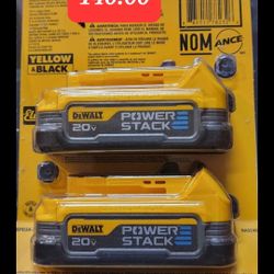Dewalt Powerstack Batterys 