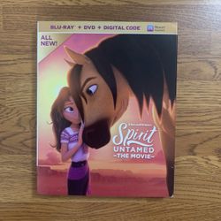 Spirit Untamed: The Movie Blu-ray Combo Pack (Blu-ray + DVD)