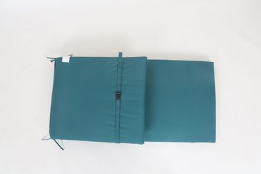 2PCS Set Outdoor Lounge Chair Cushion Replacement Patio Funiture Seat Cushion Chaise Lounge Cushion-lake blue
