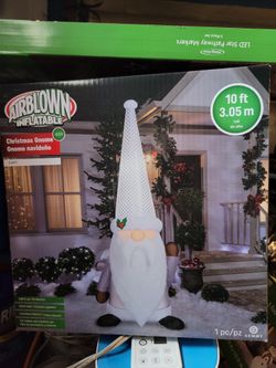 Inflatable Christmas Gnome