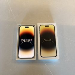 iPhone 14 Pro Max 128GB Gold Unlocked – 87% Battery – Clean – Box