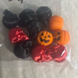 Halloween 3-D printed focal beads for pens C