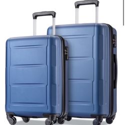 Brand New~ 28” +20” Luggage Set with TSA Lock Light Weight Hardside Spinner Expandable Suitcase Several Colors