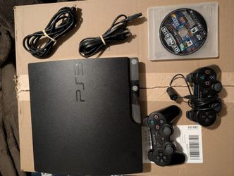 Playstation 3 + Games (Works!)
