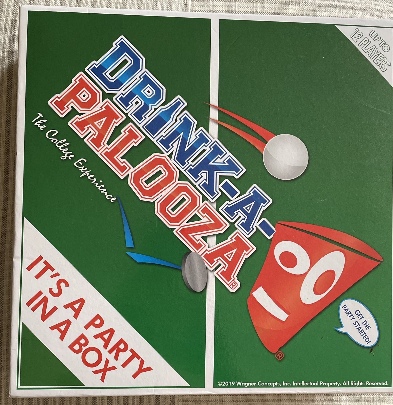 Drink-A-Palooza Board Game, 2019