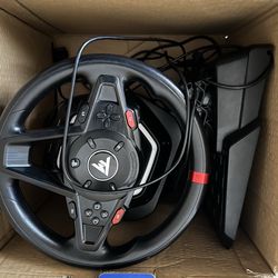 Thrustmaster T128 racing wheel with box