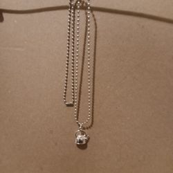 Tea Kettle Necklace 