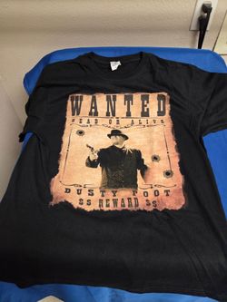 ICP Insane Clown Posse Big Money Rustlas Dusty Poot Shirt Size Large NOS
