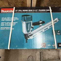 Makita AN924 - 21 Full Round Head - 3-1/2" Framing Nailer