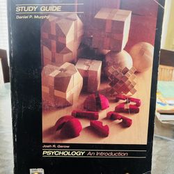 Study Guide For The Textbook "Psychology: An Introduction" by Daniel P. Murphy and Josh R. Gerow. 