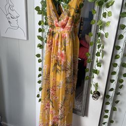 Summer Floral  Maxi Dress 