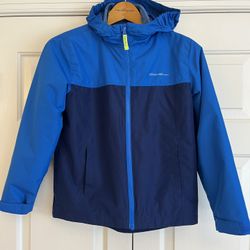 kids sz M Eddie Bauer jacket w/ removable fleece lining